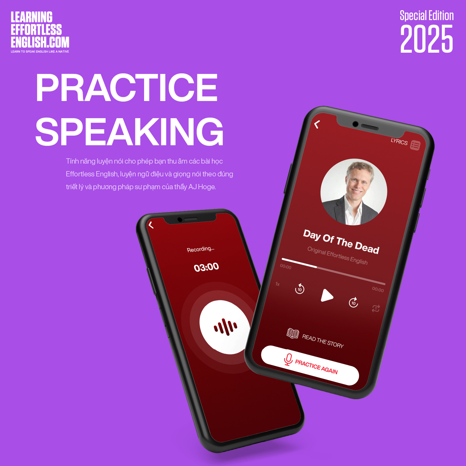 Hướng dẫn sử dụng tính năng Practice Speaking - Luyện Nói Tiếng Anh Với ...