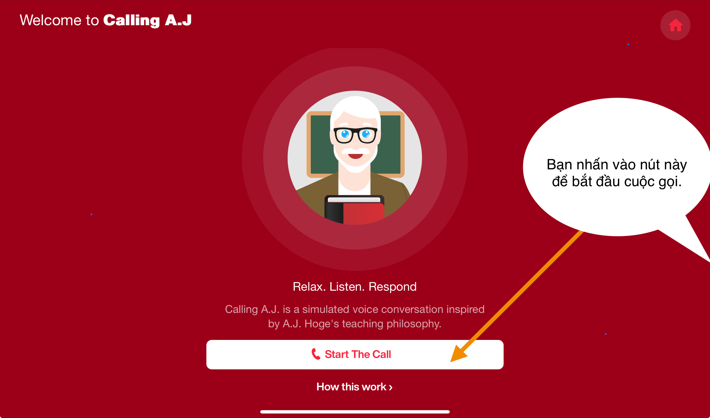 Hướng dẫn sử dụng tính năng Calling AJ trên hệ thống Learning ...