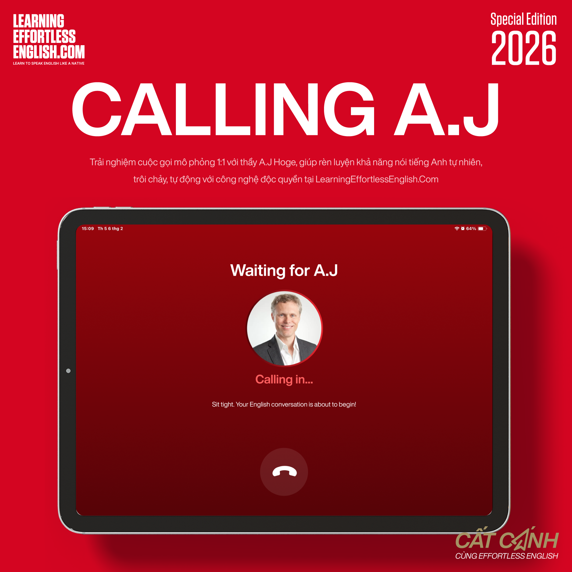 Hướng dẫn sử dụng tính năng Calling AJ trên hệ thống Learning ...